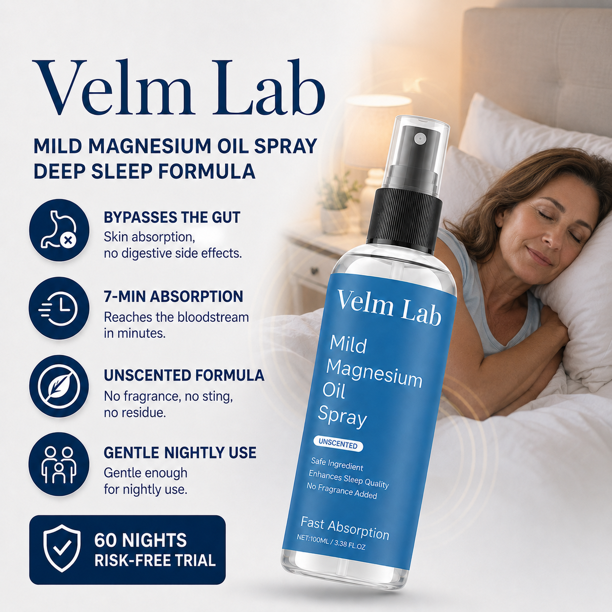 Deep Sleep Magnesium Reset Spray